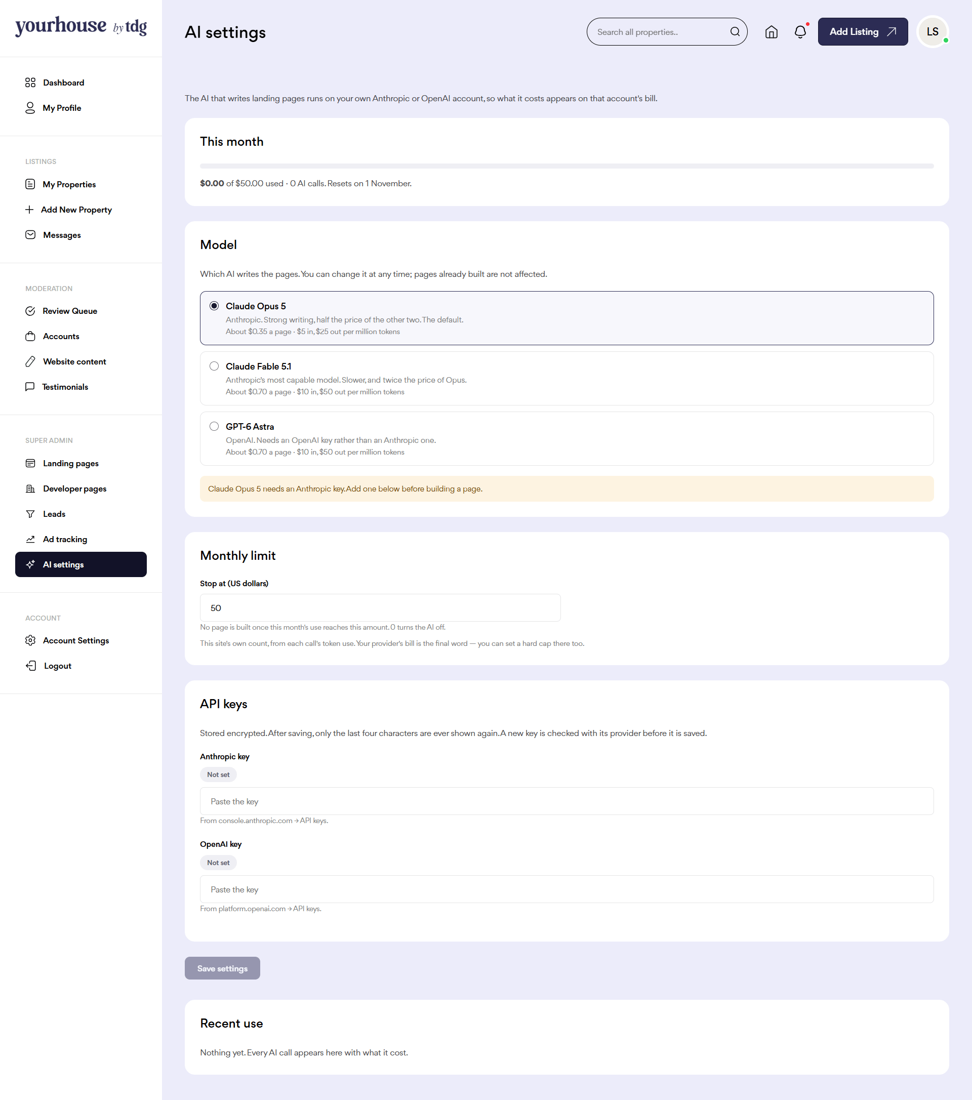 TDG Property Marketplace screen 5